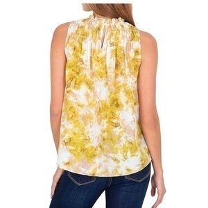 Joie Sleeveless Keyhole Back Blouse Size Large